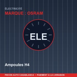 Ampoules H4 phares - OSRAM (paire)