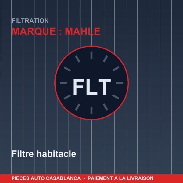 Filtre habitacle (pollen) - MAHLE