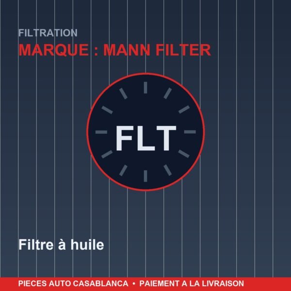 Filtre à huile - MANN FILTER
