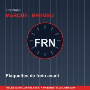 Plaquettes de frein avant - BREMBO